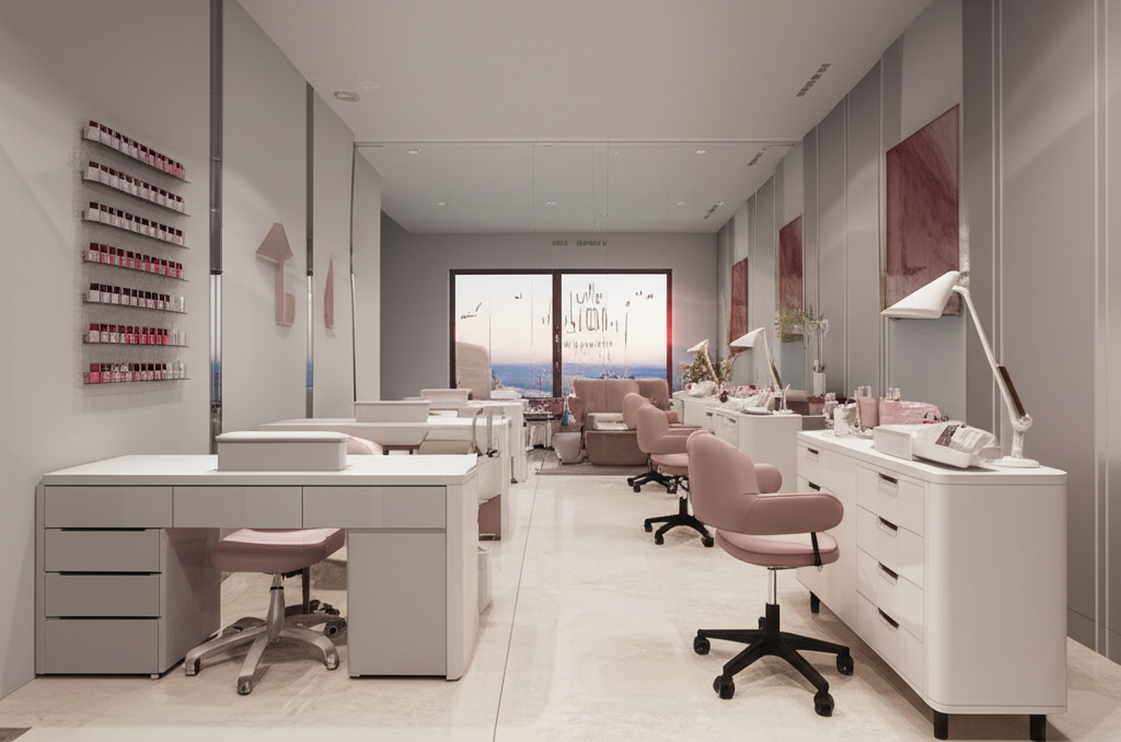 Verdant Nails Spa Interior